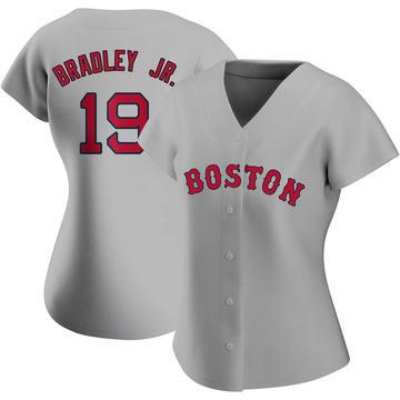 Replica Jackie Bradley Jr. Women's Boston Red Sox Gray Road Jersey
