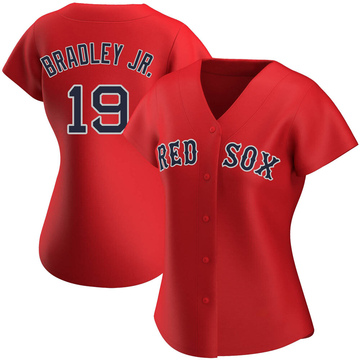 Replica Jackie Bradley Jr. Women's Boston Red Sox Red Alternate Jersey