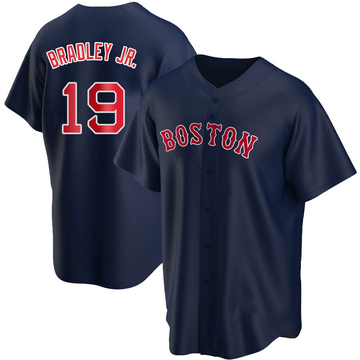 Replica Jackie Bradley Jr. Youth Boston Red Sox Navy Alternate Jersey