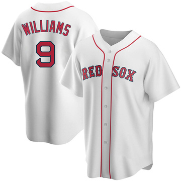 Ted Williams No Name Jersey - Boston Red Sox Replica Number Only Adult Home  Jersey
